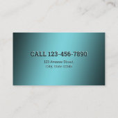 Wasmachine Visitekaartje (Achterkant)