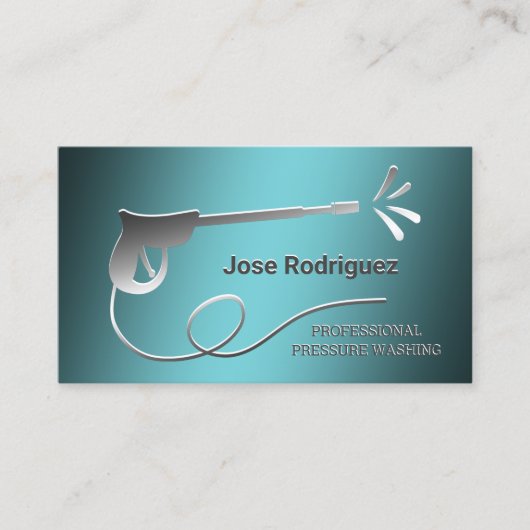 Wasmachine Visitekaartje (Voorkant)