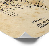 Wasmachine voor decor wasmachine poster (Hoek)