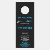 Wasmachine voor professionele druk deurhanger (Voorkant)