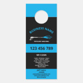 Wasmachine voor professionele druk deurhanger (Achterkant)