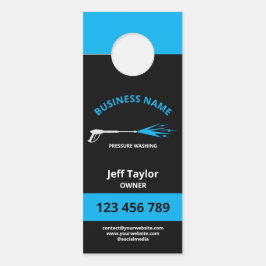 Wasmachine voor professionele druk deurhanger