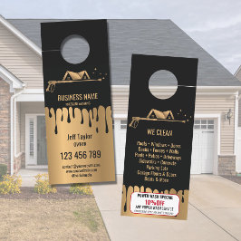 Wasmachine voor professionele druk deurhanger