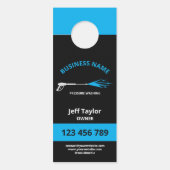 Wasmachine voor professionele druk deurhanger (Voorkant)