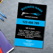 Wasmachine voor professionele druk flyer