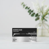 Wasmachine voor professionele druk visitekaartje (Staand voorkant)