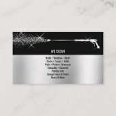 Wasmachine voor professionele druk visitekaartje (Achterkant)