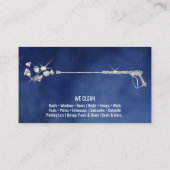 Wasmachine voor professionele druk visitekaartje (Achterkant)