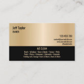 Wasmachine voor professionele druk visitekaartje (Achterkant)