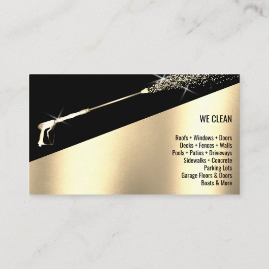 Wasmachine voor professionele druk visitekaartje (Achterkant)