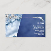 Wasmachine voor professionele druk visitekaartje (Achterkant)