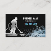 Wasmachine voor professionele druk visitekaartje (Voorkant)