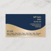 Wasmachine voor professionele druk visitekaartje (Achterkant)