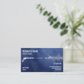 Wasmachine voor professionele druk visitekaartje (Staand voorkant)