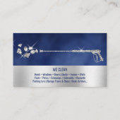 Wasmachine voor professionele druk visitekaartje (Achterkant)