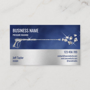 Wasmachine voor professionele druk visitekaartje