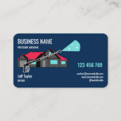 Wasmachine voor professionele druk visitekaartje (Voorkant)