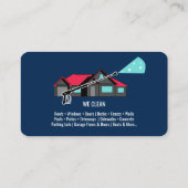 Wasmachine voor professionele druk visitekaartje (Achterkant)