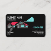 Wasmachine voor professionele druk visitekaartje (Voorkant)