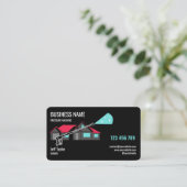 Wasmachine voor professionele druk visitekaartje (Staand voorkant)