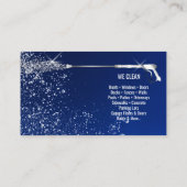 Wasmachine voor professionele druk visitekaartje (Achterkant)