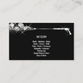 Wasmachine voor professionele druk visitekaartje (Achterkant)