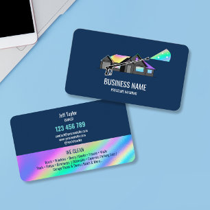 Wasmachine voor professionele druk visitekaartje