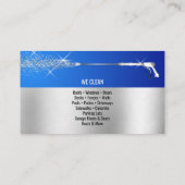 Wasmachine voor professionele druk visitekaartje (Achterkant)