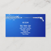 Wasmachine voor professionele druk visitekaartje (Achterkant)