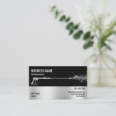 Wasmachine voor professionele druk visitekaartje (Staand voorkant)