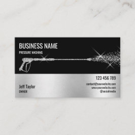 Wasmachine voor professionele druk visitekaartje