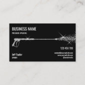 Wasmachine voor professionele druk visitekaartje (Voorkant)