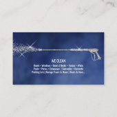 Wasmachine voor professionele druk visitekaartje (Achterkant)