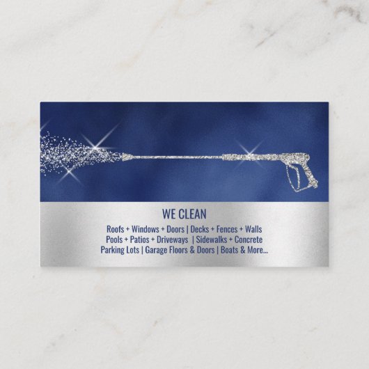 Wasmachine voor professionele druk visitekaartje (Achterkant)