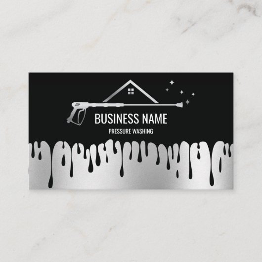 Wasmachine voor professionele druk Wasmachine B Visitekaartje (Voorkant)