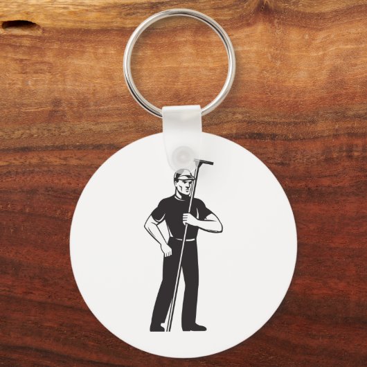 wasmachine voor ruitenwasmachine sleutelhanger (Voorkant)