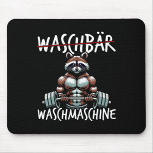 Wasmachine wasbeer Fitness Bodybuildi Muismat