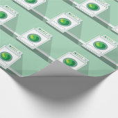 Wasmachine Wasmachine Wasmachine Cadeaupapier (Hoek)