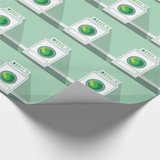 Wasmachine Wasmachine Wasmachine Cadeaupapier (Hoek)