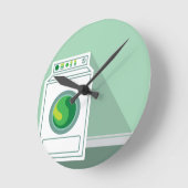 Wasmachine Wasmachine Wasmachine Ronde Klok (Hoek)