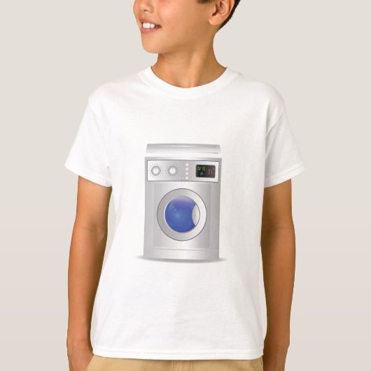 wasmachinepictogram t-shirt (Voorkant)