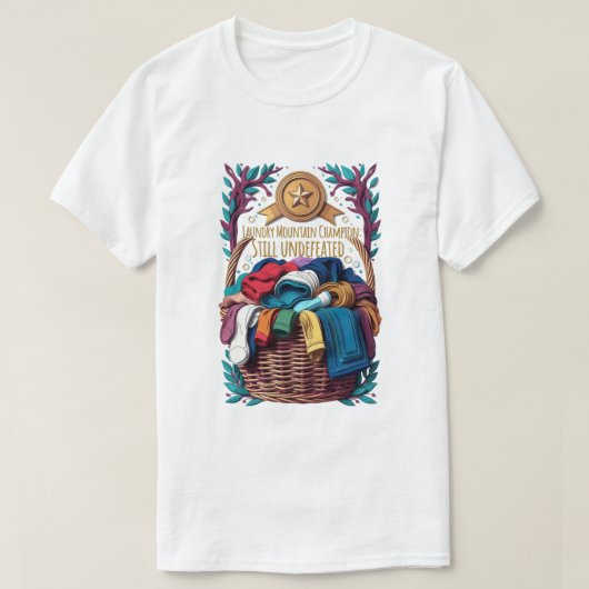 Wasmachinerberg Kampioen T-shirt (Design voorkant)