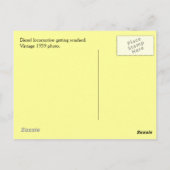 Wasmachines voor locomotieven 1939 briefkaart (Achterkant)