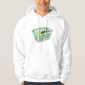 Wasmand Mannen Hoodie (Voorkant)