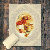  wasmeisje briefkaart