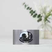 Wasmetaal voor lassen visitekaartje (Staand voorkant)