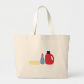 wasmiddel grote tote bag (Voorkant)