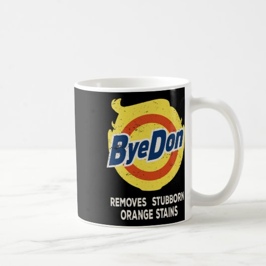 Wasmiddel verwijdert hardnekkige Oranje vlekken an Koffiemok (Rechts)