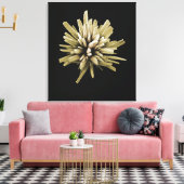 Wasmiddelkristal Canvas Afdruk (Insitu (Woonkamer))