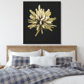 Wasmiddelkristal Canvas Afdruk (Insitu (Slaapkamer))